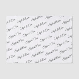 Seda Papel de tejidos personalizado con impresión de pa