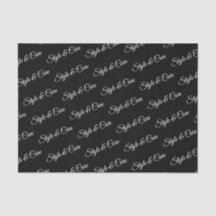 Papel de tejidos personalizado con impresión de pa