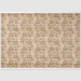 Seda Papel de tejidos popular moderno con flores de mad