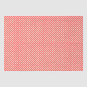 Seda Papel de tejidos/puntos de polka de melaza