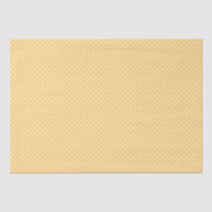 Seda Papel de tejidos/puntos de polka de melaza