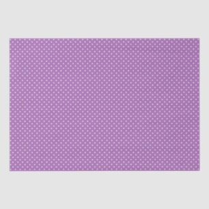 Seda Papel de tejidos/puntos de polka púrpura