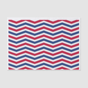 Seda Papel de tejidos rojo blanco y azul