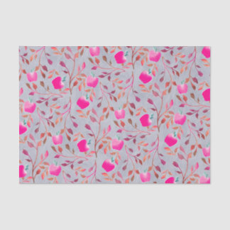 Seda Papel de tejidos rosa de Apple Orchard