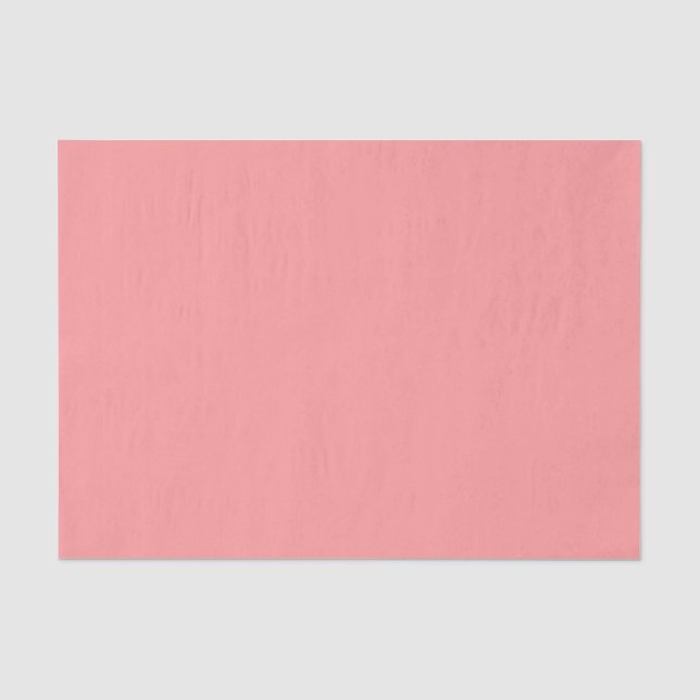 Seda Papel de tejidos rosa de salmón (Anverso)