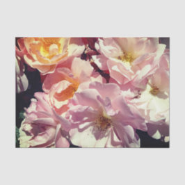 Seda Papel de tejidos Rosa de verano