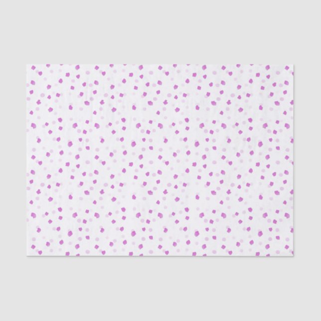 Seda Papel de tejidos rosados (Anverso)