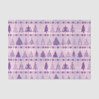 Seda Papel de tejidos rosados para árbol de Navidad