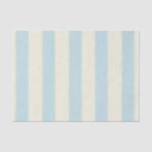 Seda Papel de tejidos Stripe Blue Beige