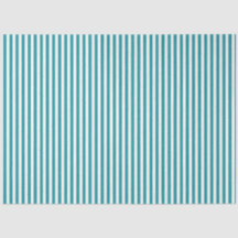 Papel de tejidos Verde azulado y blanco rayado