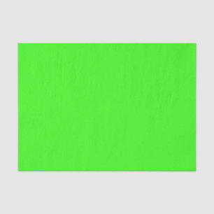 Seda Papel de tejidos verde neón