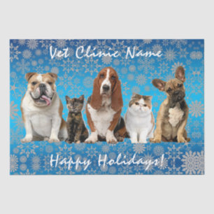 Seda Papel de tejidos veterinario para gatos y perros