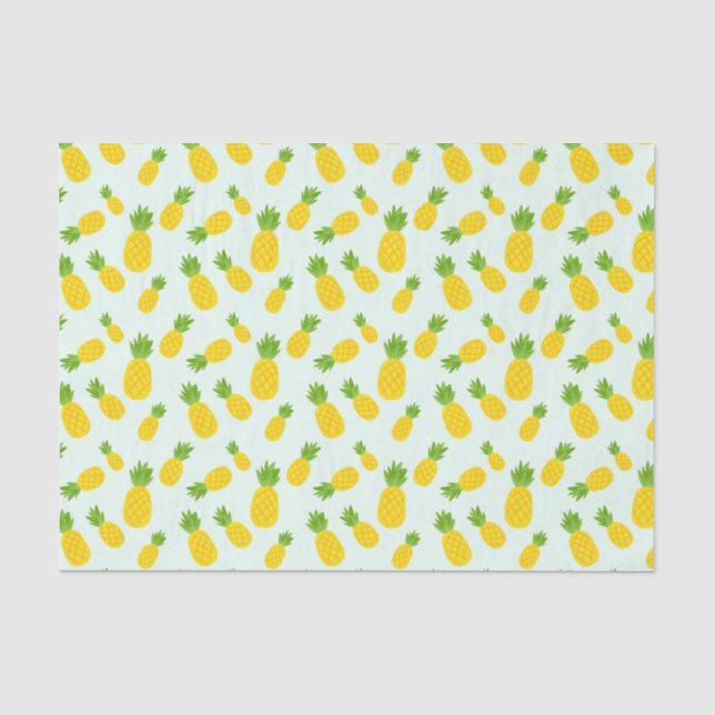 Seda Papel de tela de piña para regalos (Anverso)