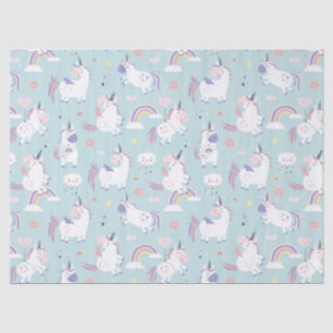 Seda Papel de tema de Unicornios