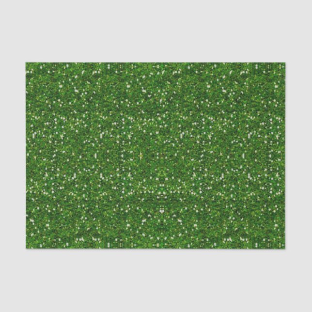 Seda Papel de tema del Purpurina verde (Anverso)