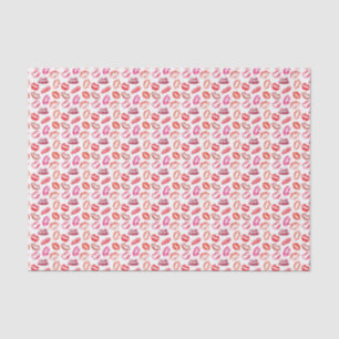 Seda Papel de timbre de besos leves