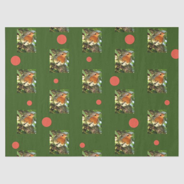 Seda Papel de Tissue Robin (Anverso)