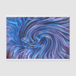 Seda Papel de tono azul