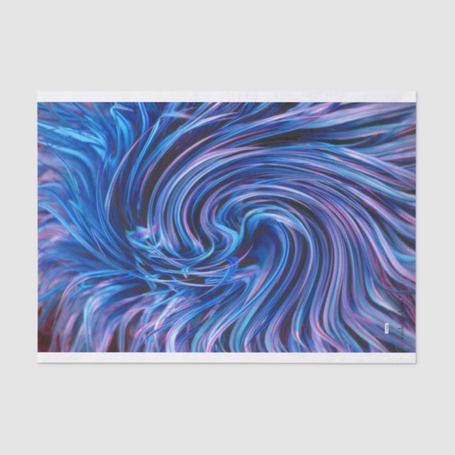 Seda Papel de tono azul (Anverso)