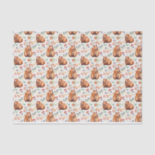 Seda Papel de tono capybara