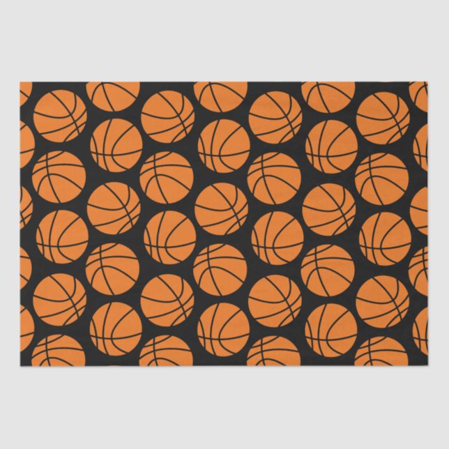 Seda Papel de tono de ajuste de baloncesto (Anverso)