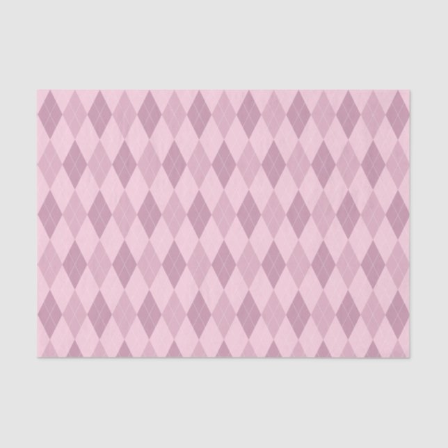 Seda Papel de tono de argla de tonos rosas (Anverso)