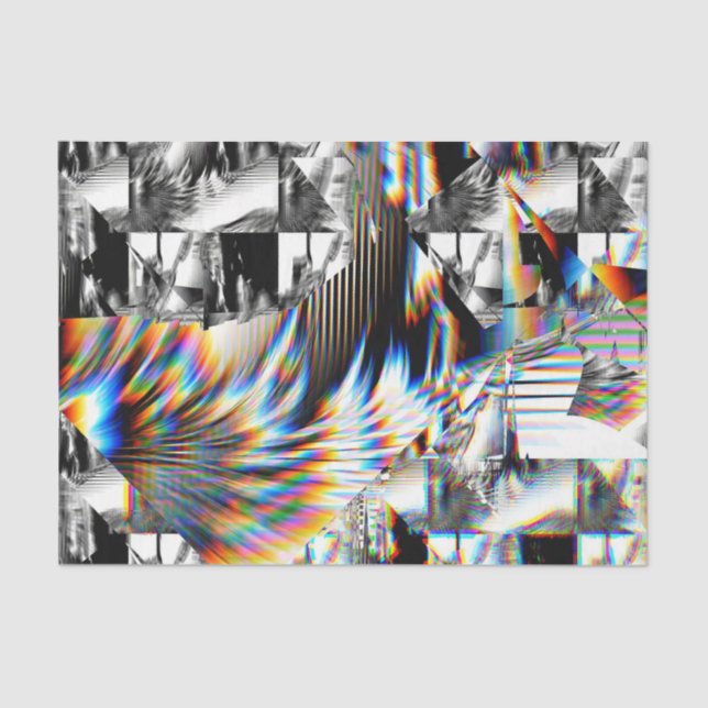 Seda Papel de tono de ataque con arco iris (Anverso)