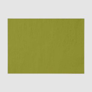 Seda Papel de tono de color verde olivo sólido