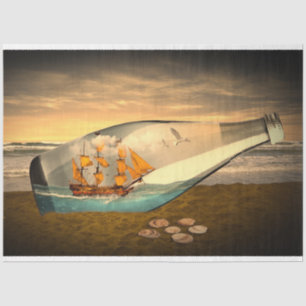 Seda Papel de tono de descodificación oceánica de barco