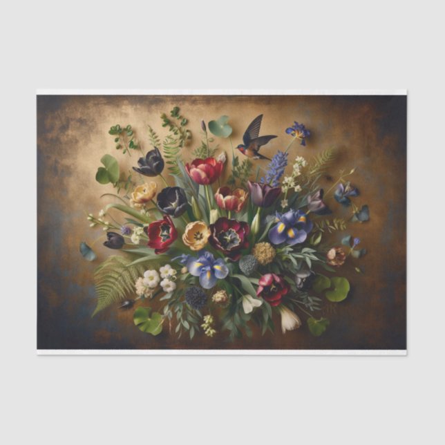 Seda Papel de tono de descomposición (Anverso)