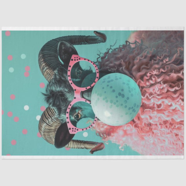 Seda Papel de tono de descomposición de hueso de burbuj (Anverso)