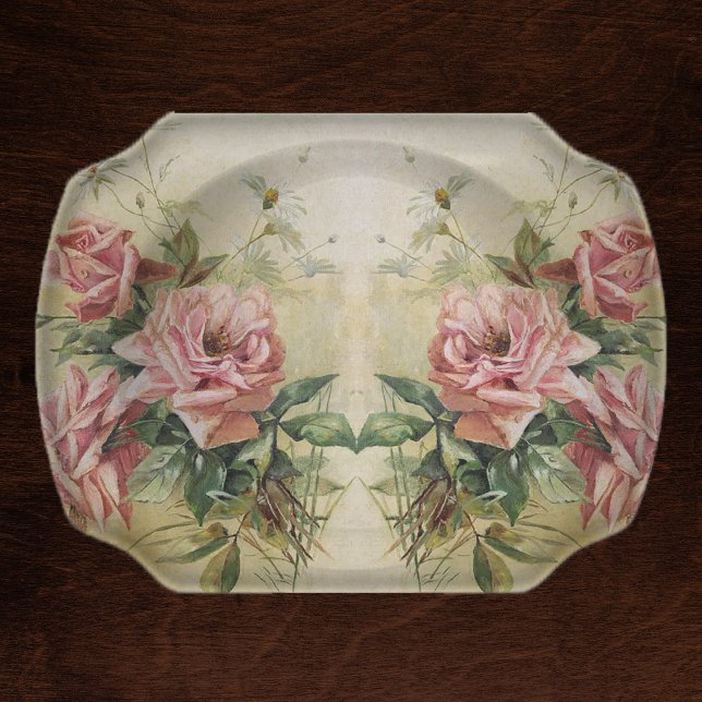 Seda Papel de tono de descomposición de rosas rosadas v (Subido por el creador)