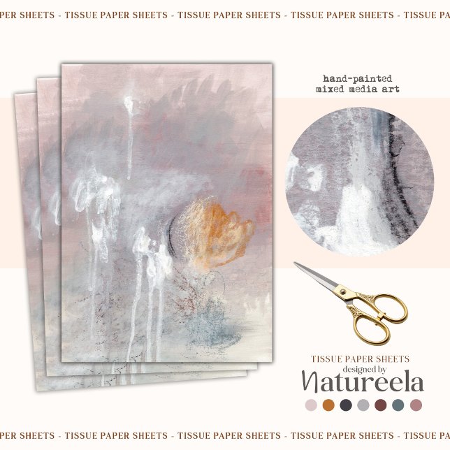 Seda Papel de tono de descomposición del patrón abstrac (Subido por el creador)