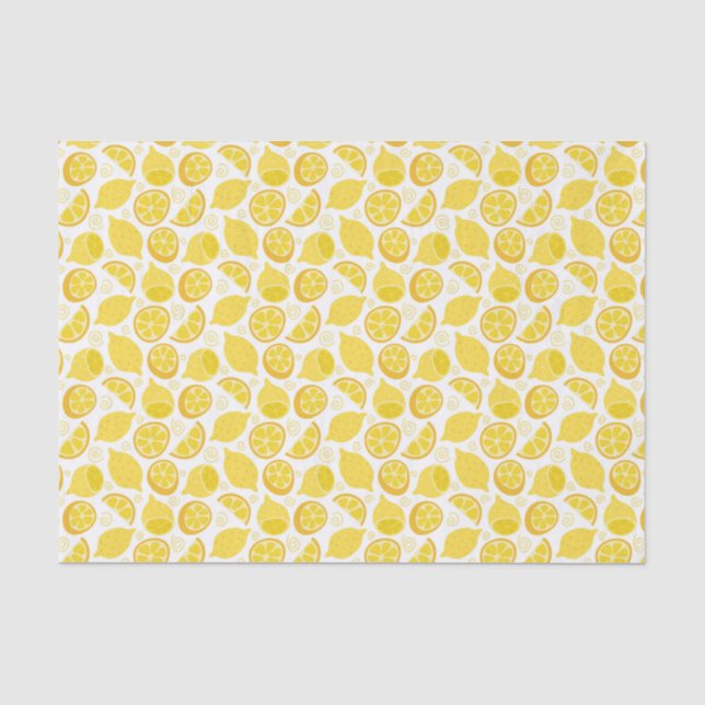 Seda Papel de tono de descomposición del patrón de limó (Anverso)