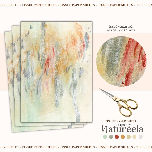 Seda Papel de tono de descomposición del patrón de resu (Subido por el creador)