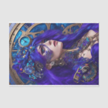 Papel de tono de descomposición - Steampunk modern