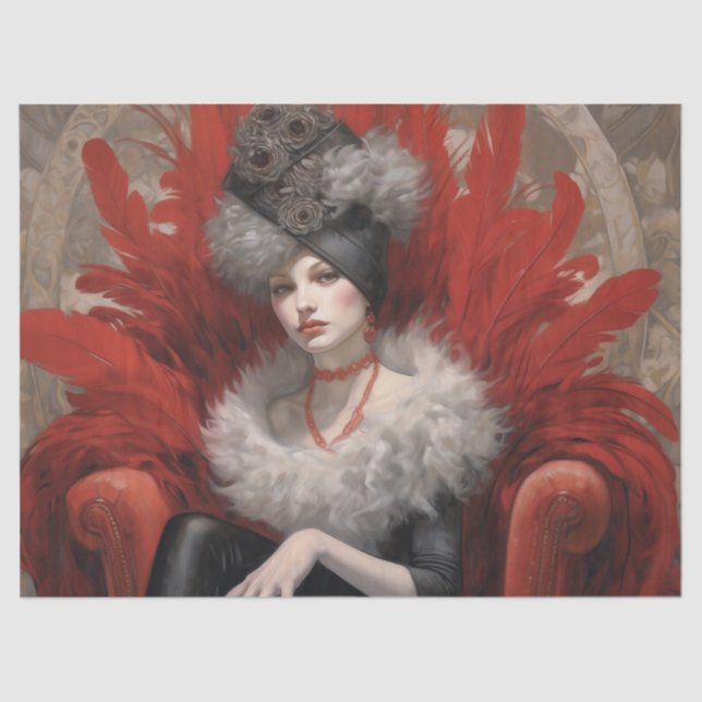 Seda Papel de tono de descomposición - Susurros de los  (Anverso)