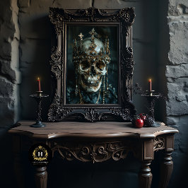 Seda Papel de tono de desconchado del cráneo del esquel