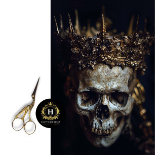 Seda Papel de tono de desconchado del cráneo del esquel