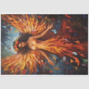 Seda Papel de tono de desconección de ángel etéreo