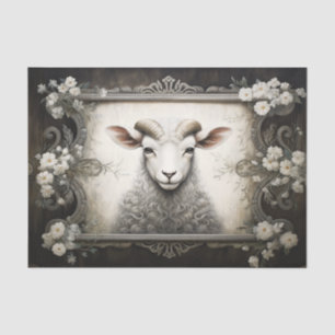 Seda Papel de tono de desconección de ram de ovejas rus