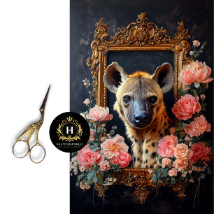 Seda Papel de tono de deshielo de Hyena Floral Vex