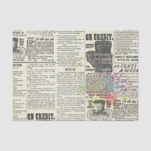 Seda Papel de tono de deshielo de papel de noticias de 