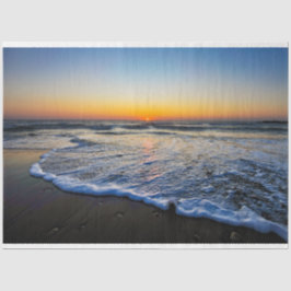 Seda Papel de tono de deshielo Ocean Sunset 4 20x30