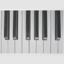 Papel de tono de deshielo para teclado de piano 4