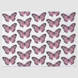 Seda Papel de tono de deshielo rosa y negro