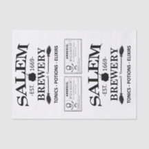 Papel de tono de doble salem Brewery