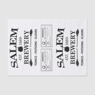 Seda Papel de tono de doble salem Brewery