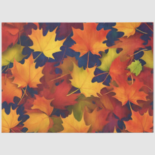 Seda Papel de tono de flotación de otoño rústico