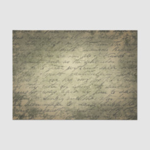 Seda Papel de tono de guión antiguo